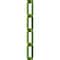 Montour Line Fluorescent Green Plastic Chain, 2 In, 200 Ft. Long CH-CH-20-FGN-200-BX - alternate 2